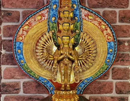 antique collection de buddha