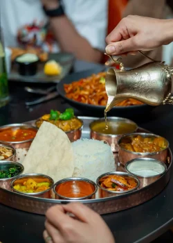 Authentic Nepalese Dal Bhat Thali